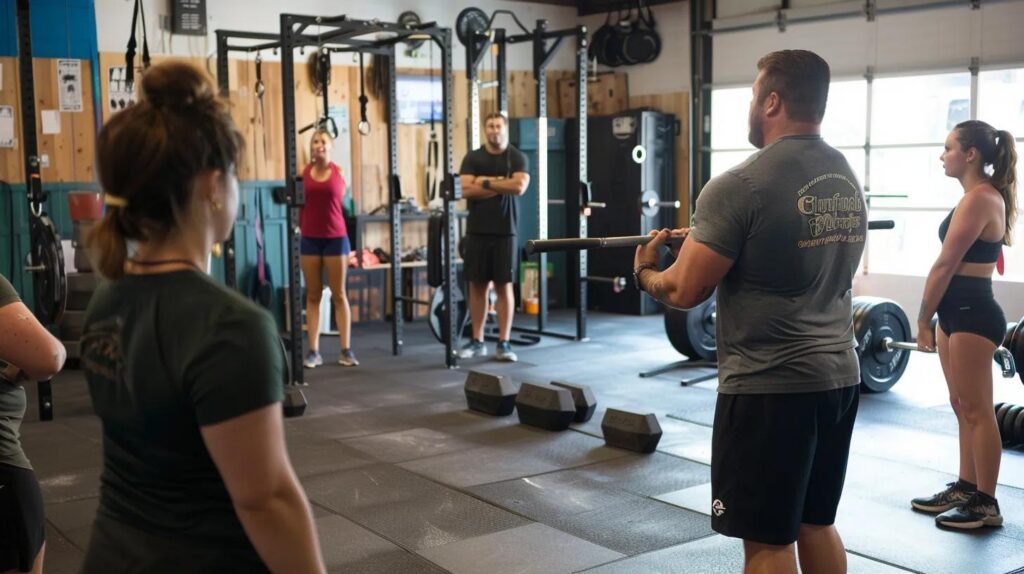 small group training at forge coach