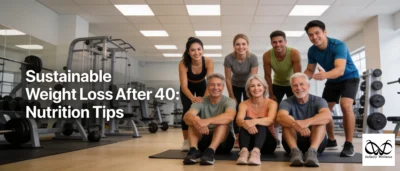 Changes in activity level, eating habits, and hormones all contribute to weight gain after 40
