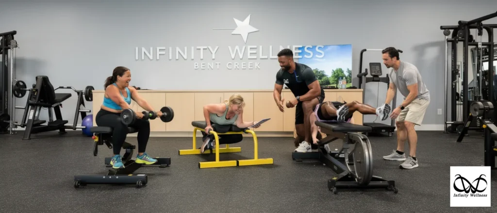 Infinity Personal Training operates a Bent Creek location at 2459 E Glenn Ave, Auburn, AL